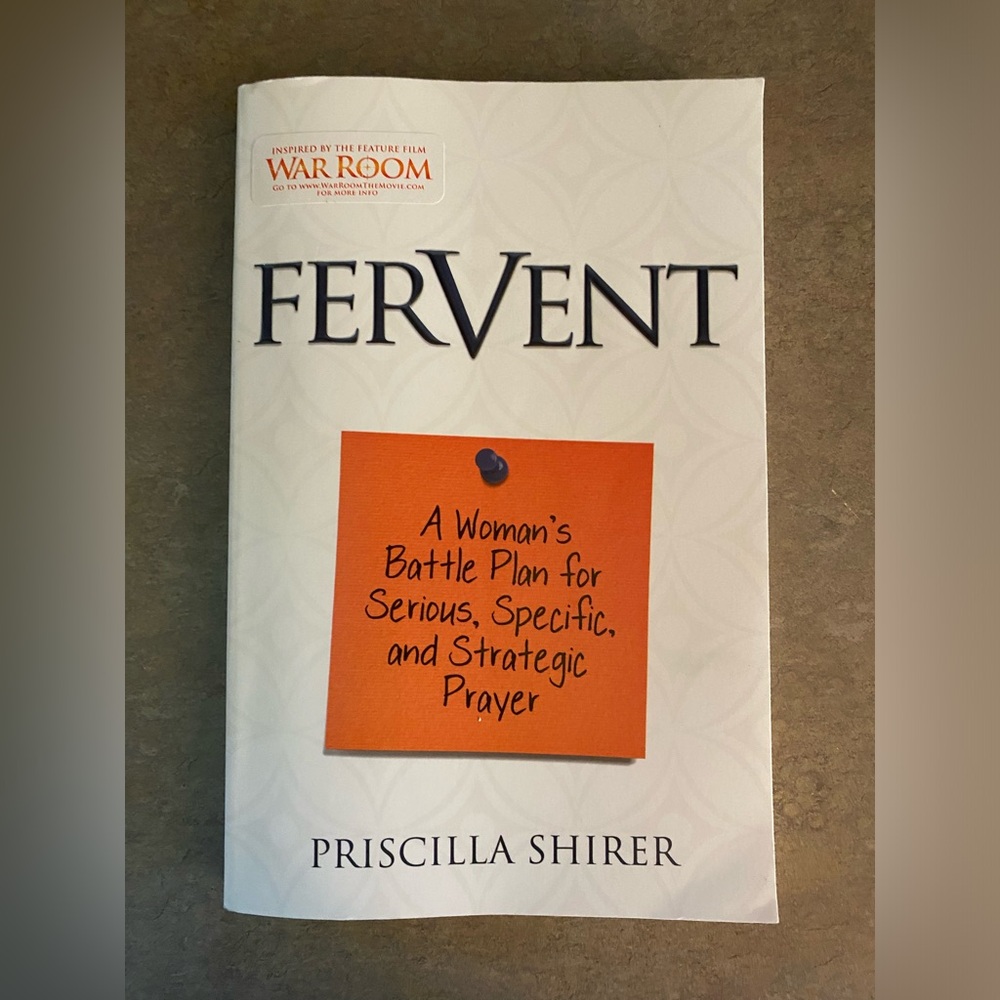 🛍️3 for $20🛍️ Fervent By Priscilla Shirer Paperback Book